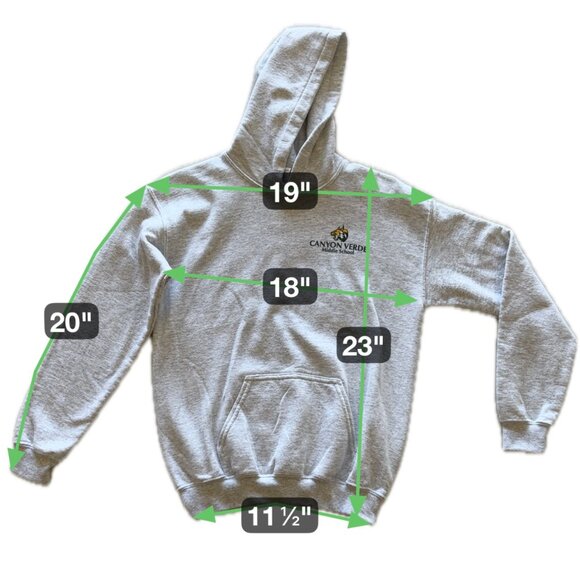 Unisex Gildan Gray Bundle of Hoodies (6) Studio Wardrobe - Picture 11 of 16